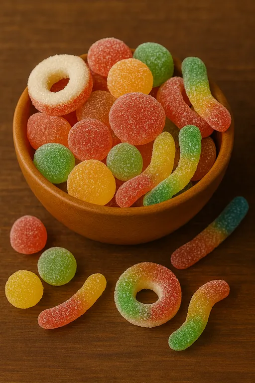 Sugar confectionery (including white chocolate), not containing cocoa